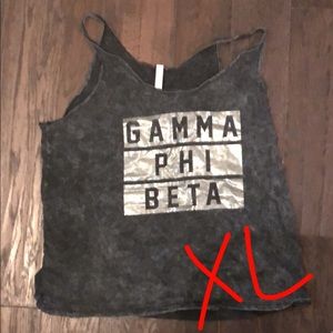 Gamma phi PR tank top
